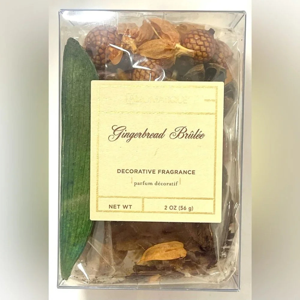 AROMATIQUE Gingerbread Brûlée Decorative Fragrance New in Box